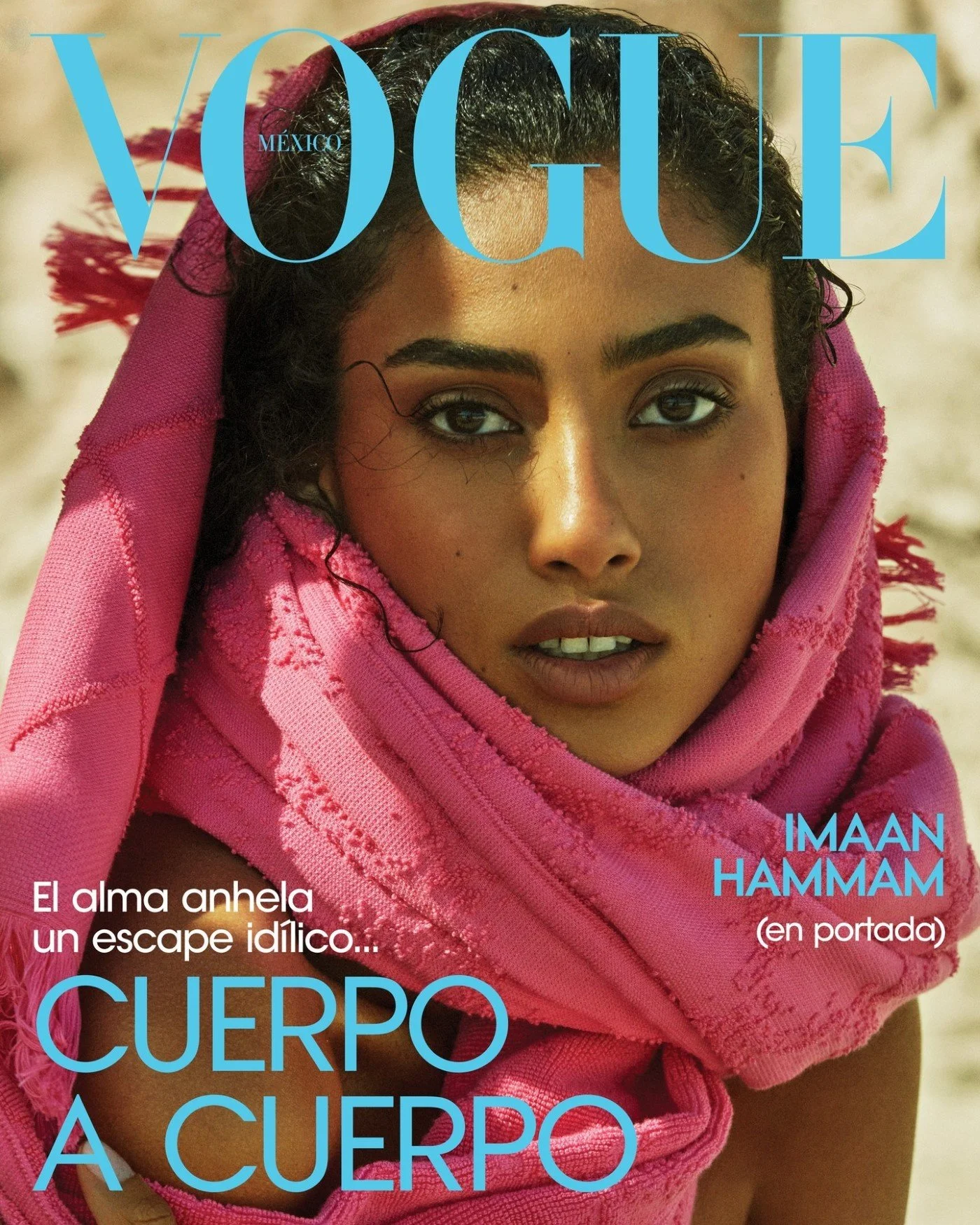 Imaan Hammam by Alique's Three Covers Vogue Mexico + Latin America